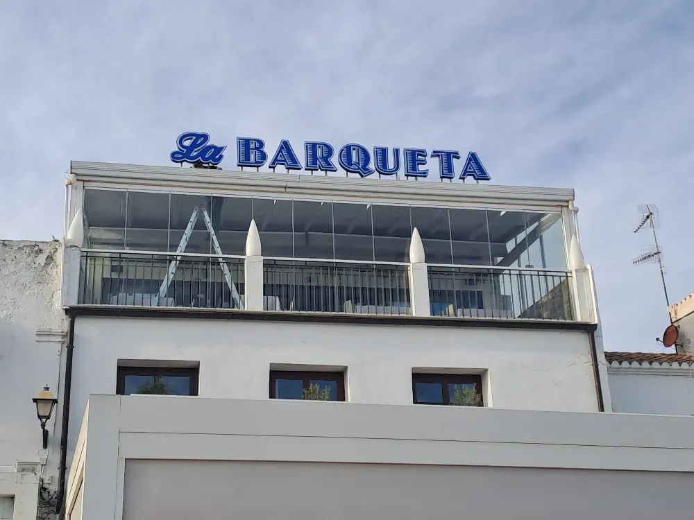 Letrero del restaurante 