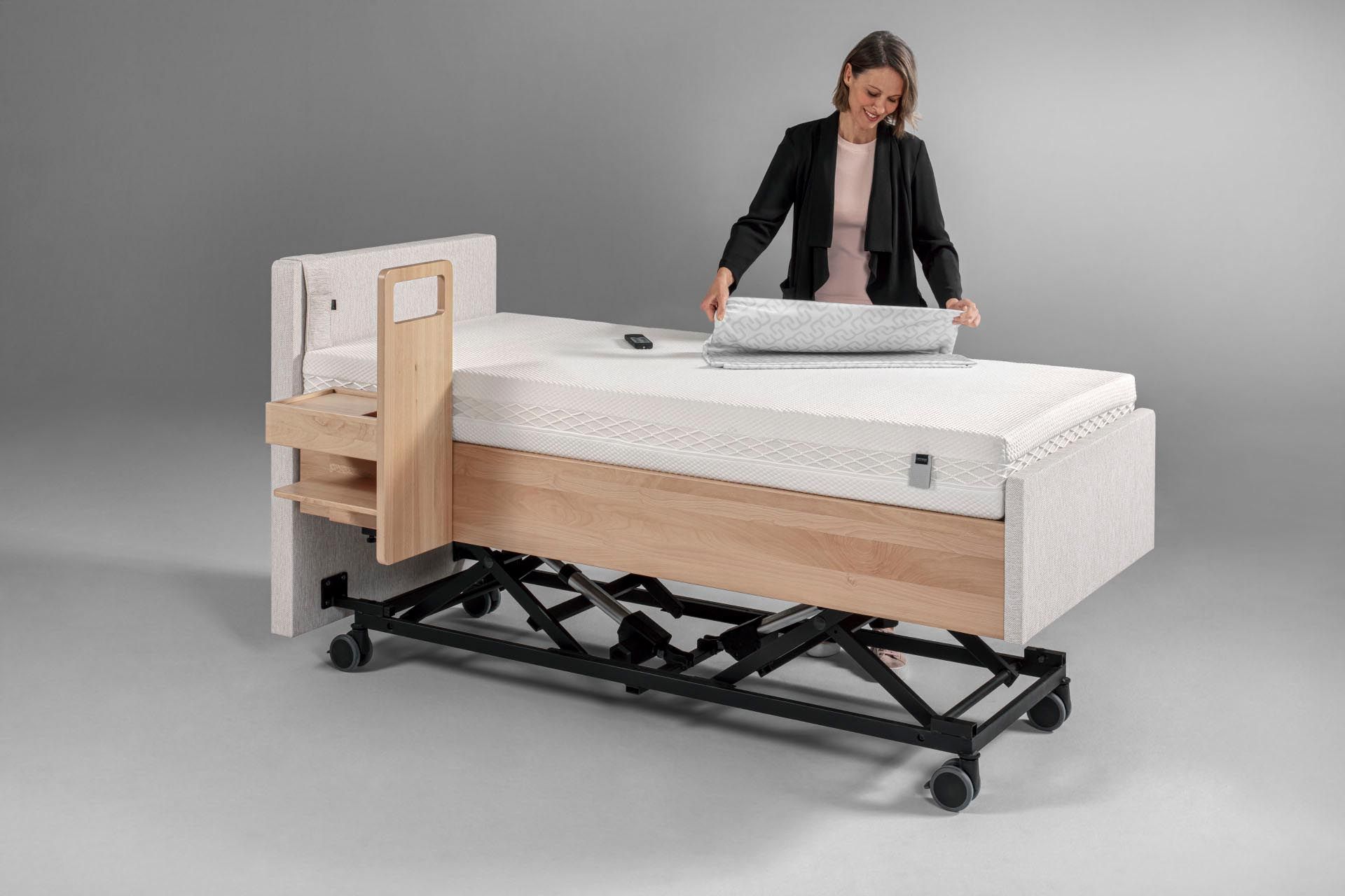 MY CARE BED Motiv 4J Design - getrennte Hälfte des Doppelbetts