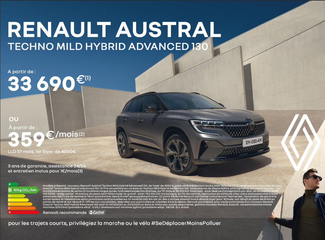 Offre Renault Austral