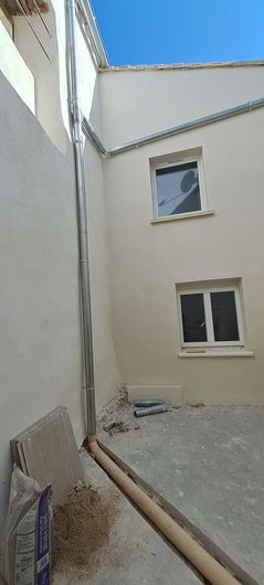 Gouttière Zinc