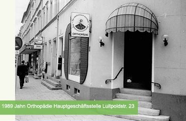 Jahn Orthopädie Hauptgeschäftsstelle Luitpoldstr. 23 1989