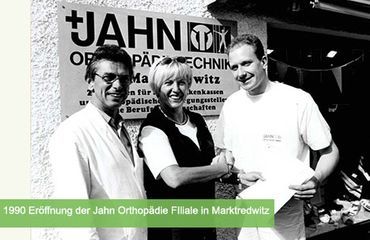 Jahn Orthopädie Eröffnung Filiale Marktredwitz 1990