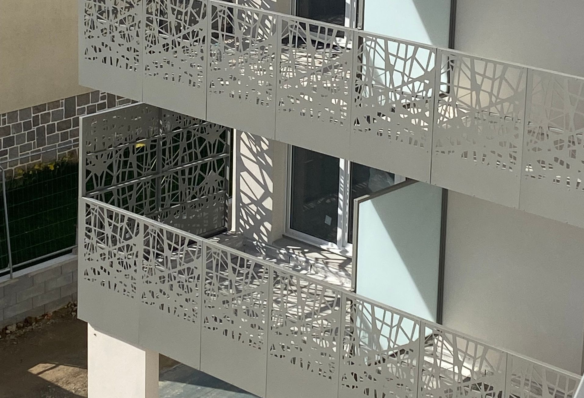 Des garde-corps de balcon