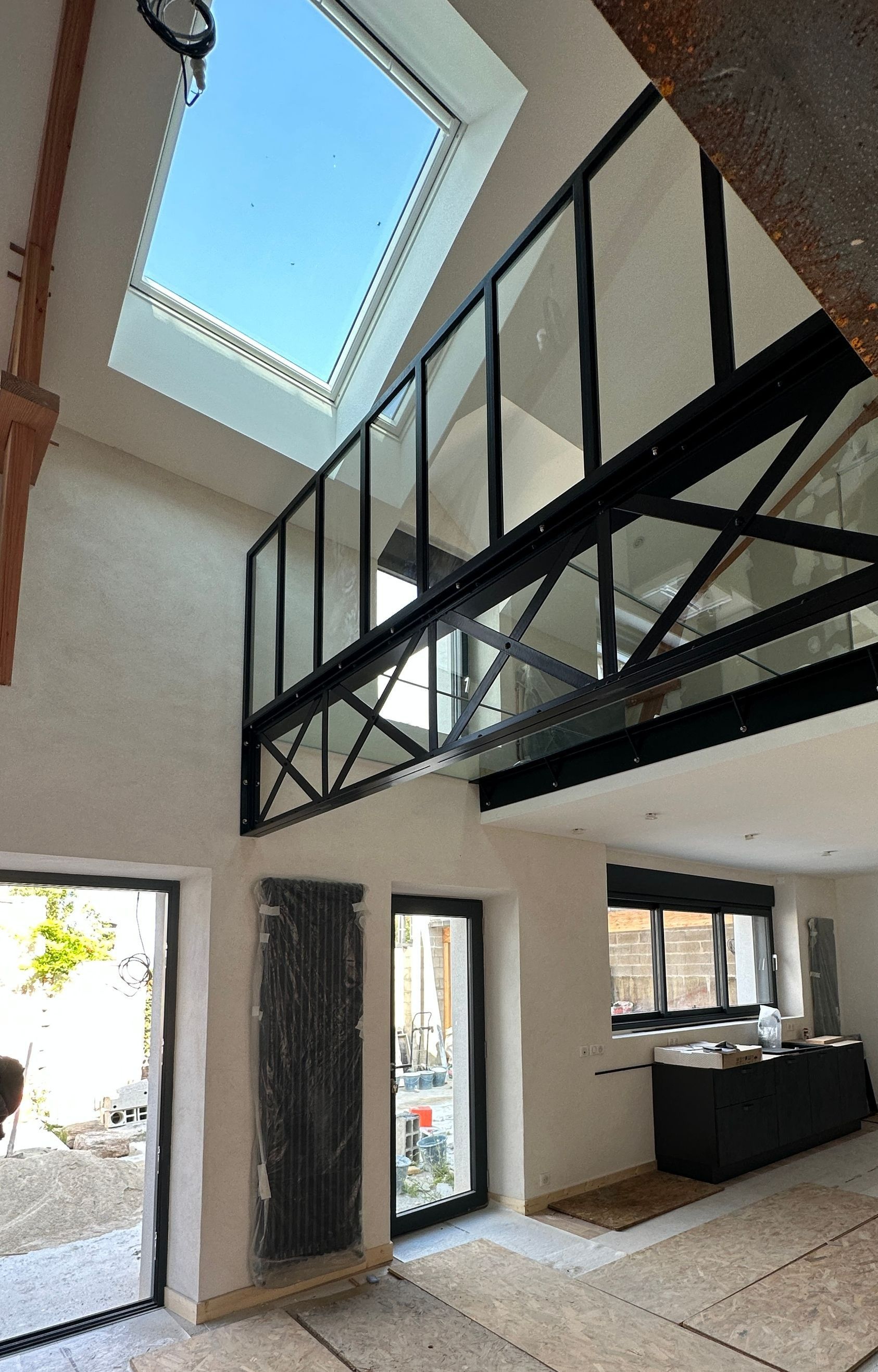 Garde-corps dans une maison