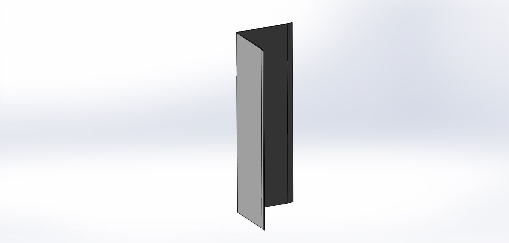 Angle intérieur de bardage en acier ou aluminium 