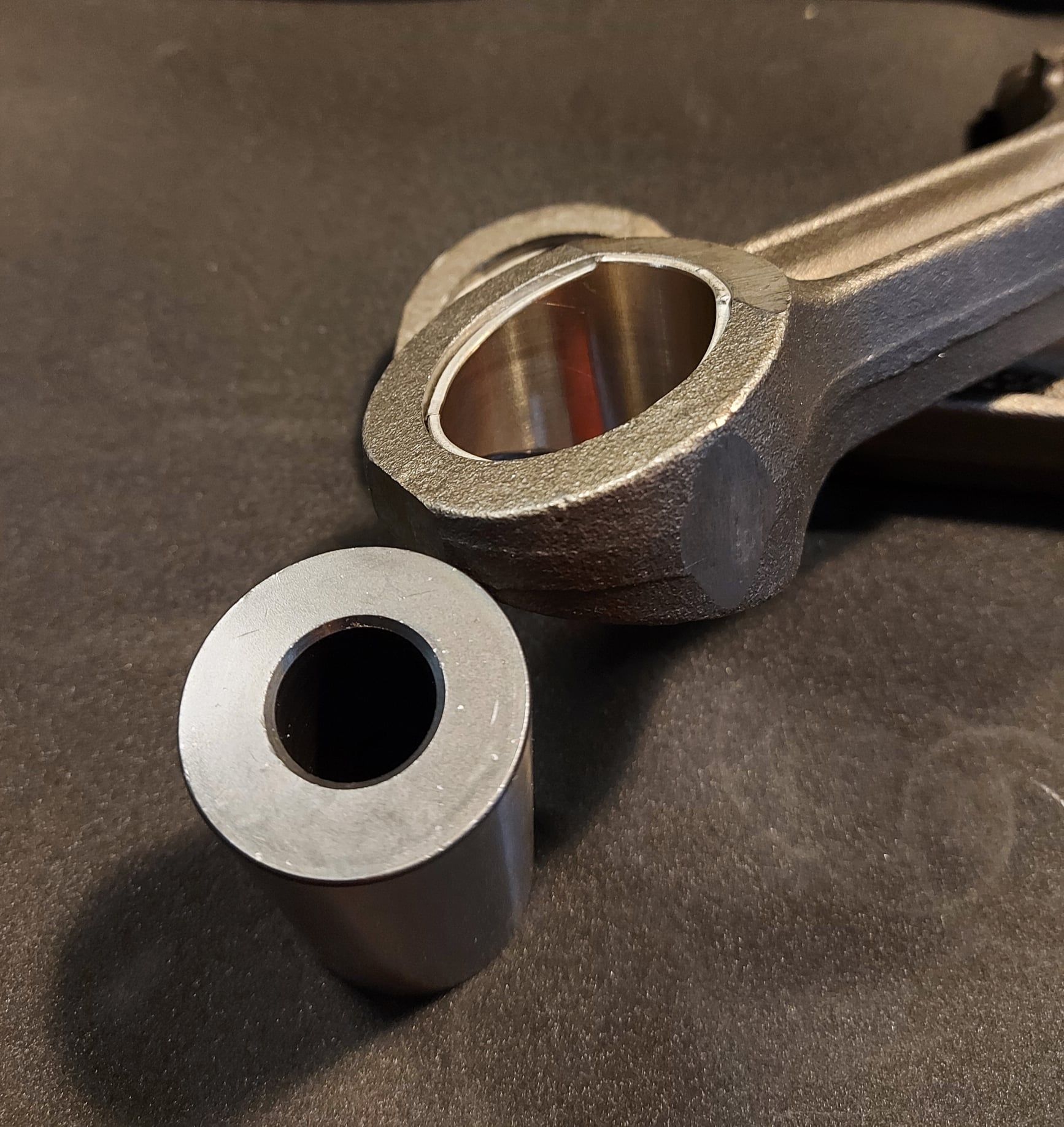 Remplacement, alésage et ajustement 4 bagues de bielle