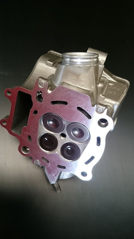 Culasse moto 4 temps