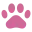 Icon Pfote Pink
