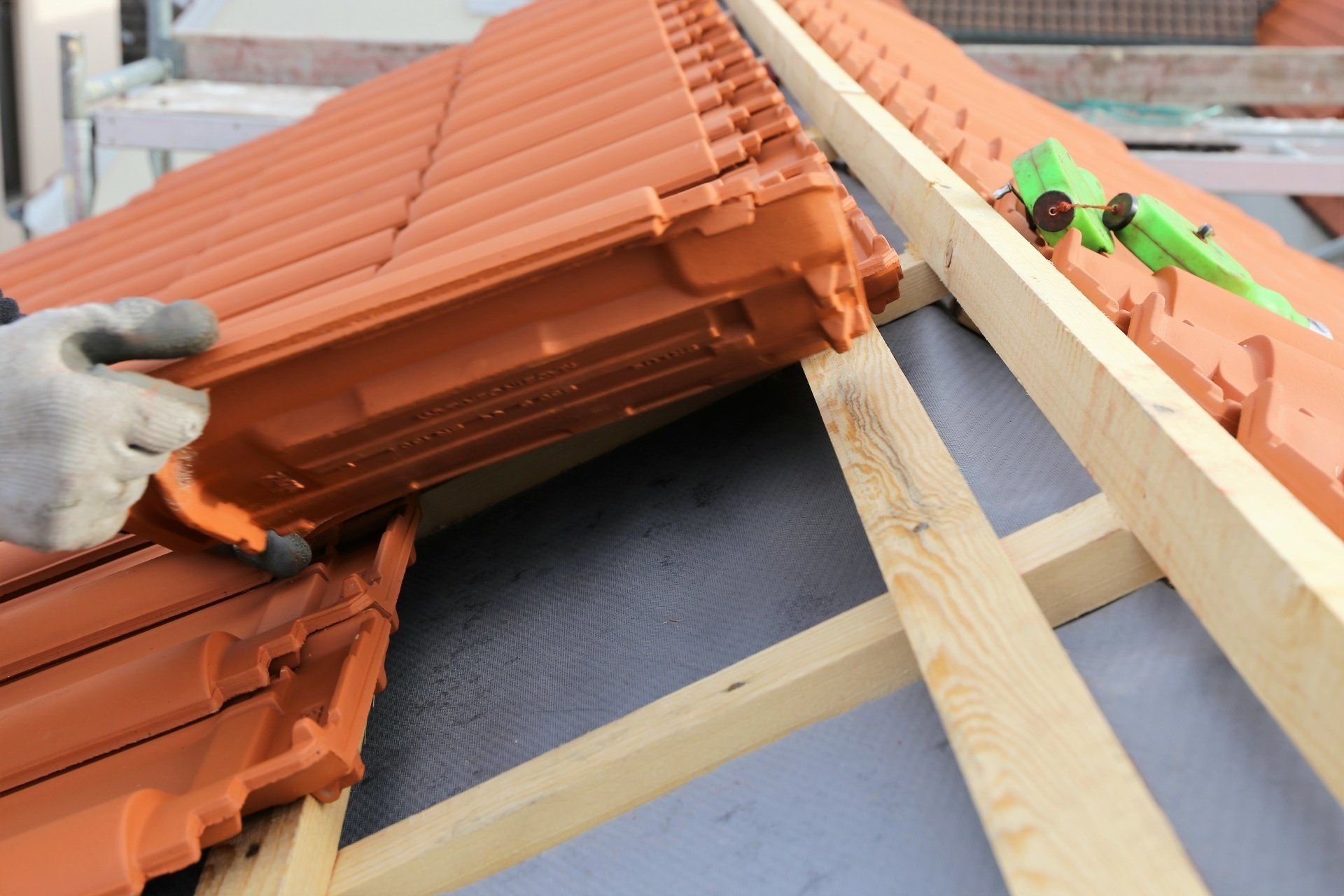 Changement de tuiles