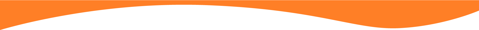 Fond dégradé orange et blanc avec une ligne courbe.