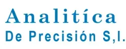 Logo of "Analítica De Precisión S.l." in teal letters.