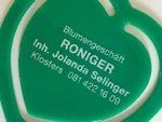 Blumengeschäft Roniger Logo