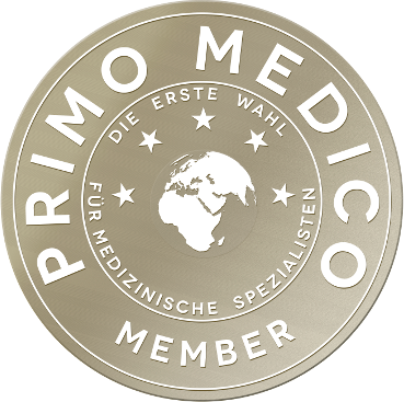 Goldenes Logo Primo Medico