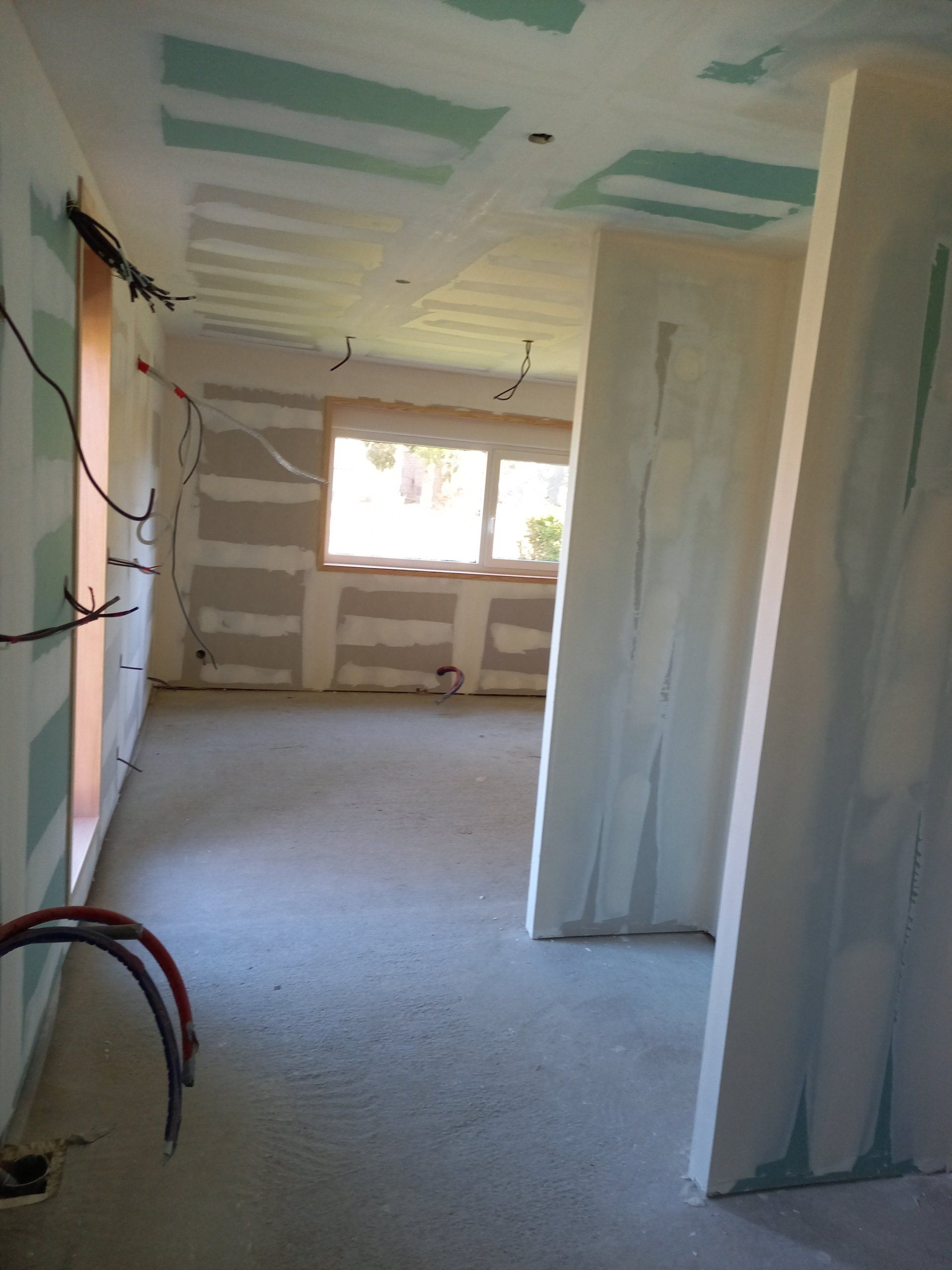 Pose de Placo avec rénovation