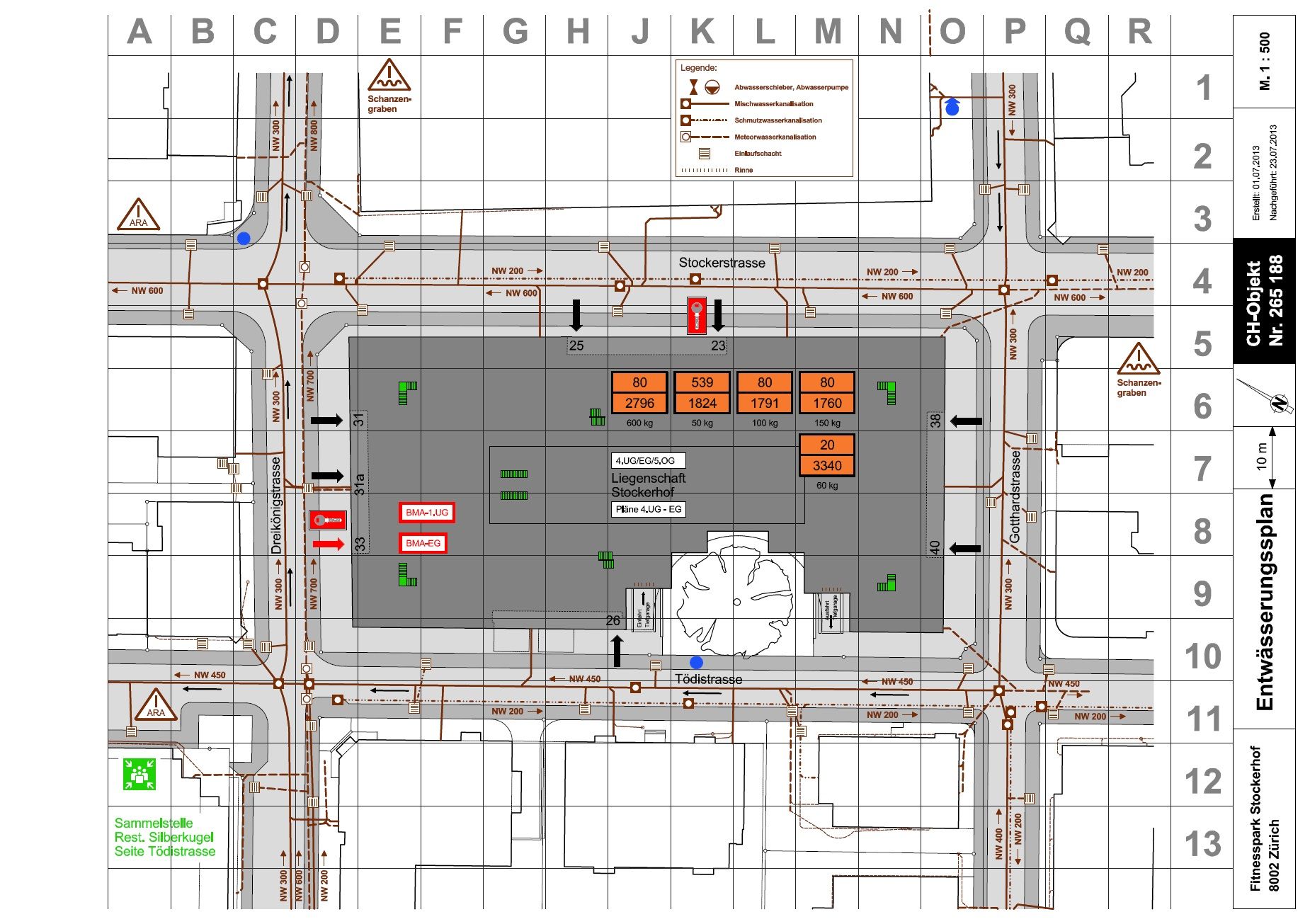 Fluchtweg - Borner AG Baudienstleistungen