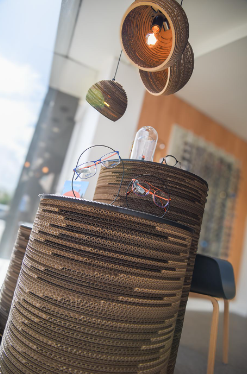 Lunettes en présentation