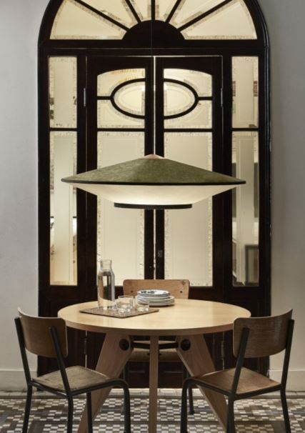 Luminaire en forme de cymbale