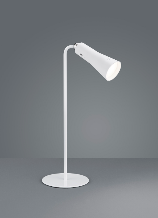 Lampadaire simple blanc