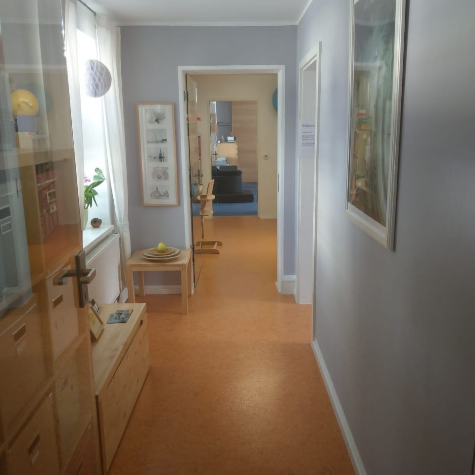Praxis für Logopädie und klinische Lerntherapie Flur der Praxisräume