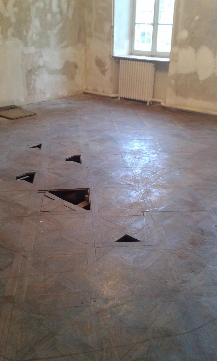 renovation de parquet avant