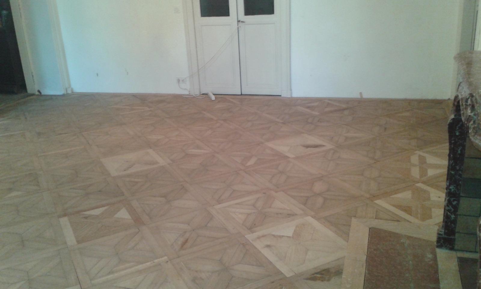renovation de parquet après