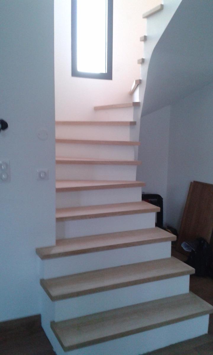 habillage d escalier beton