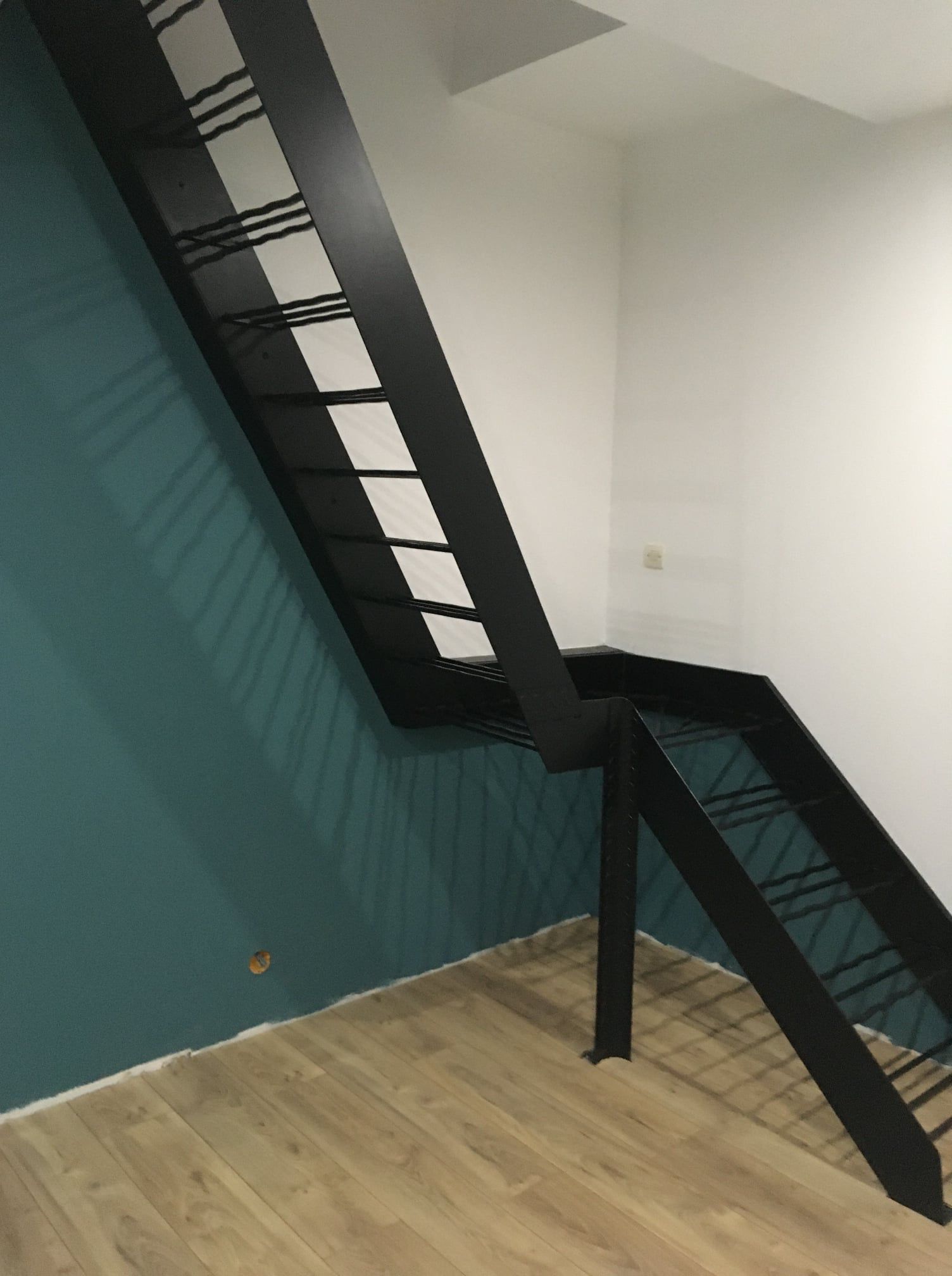 Fabrication d'un escalier en acier