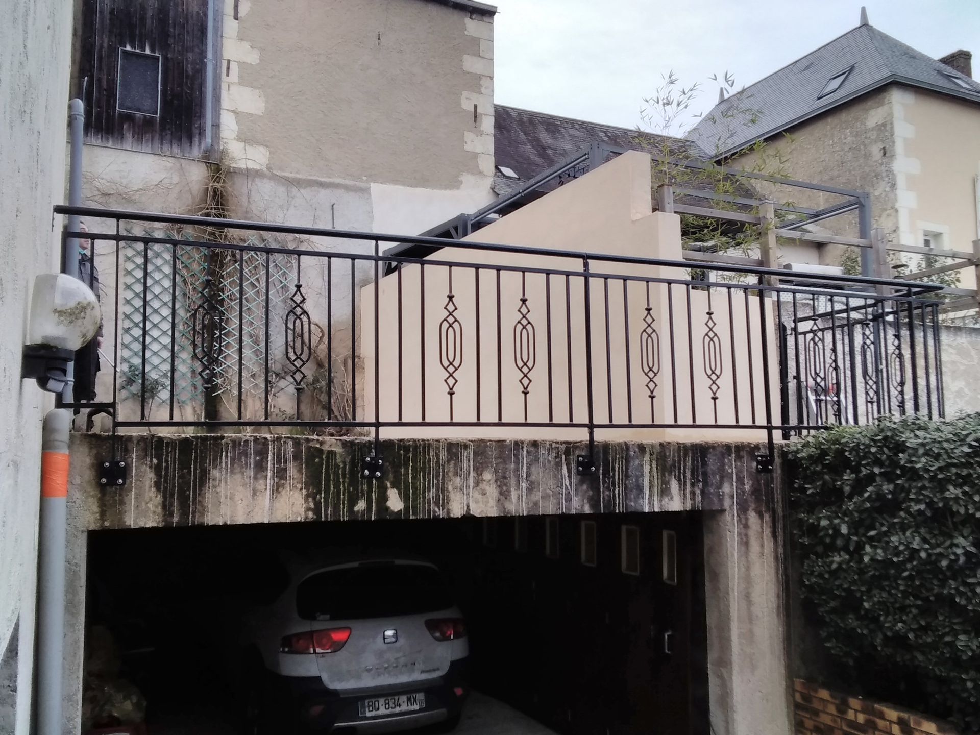 Fabrication d'un garde corps pour balcon