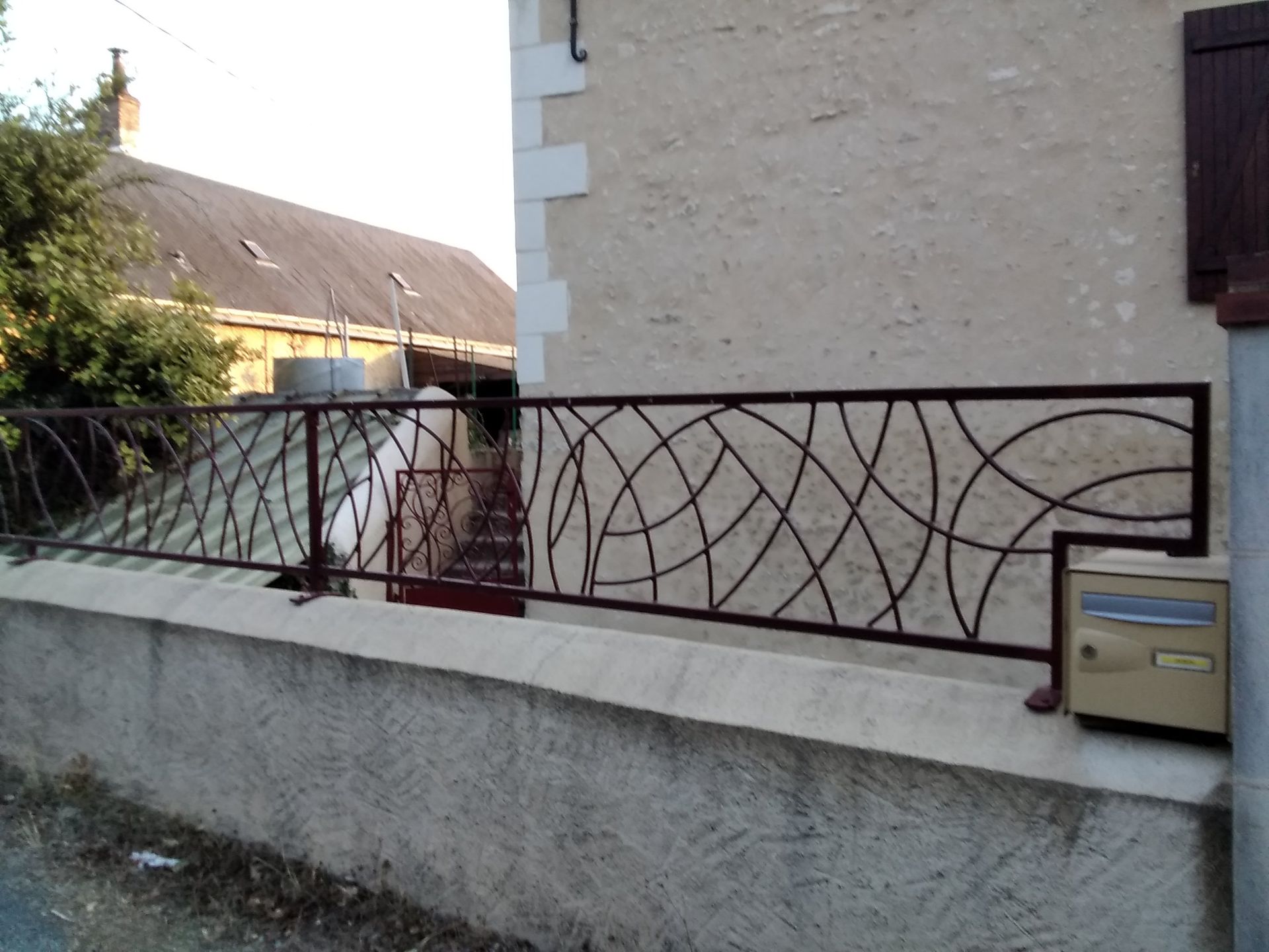 Fabrication et pose de garde-corps en acier