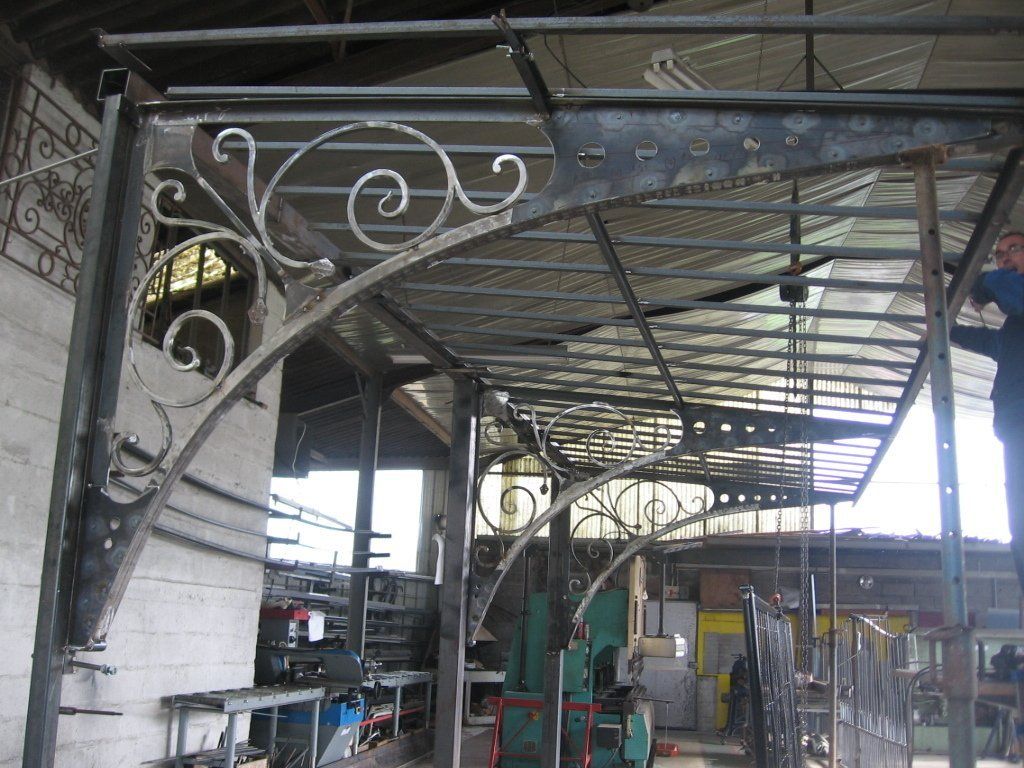 Fabrication de marquise