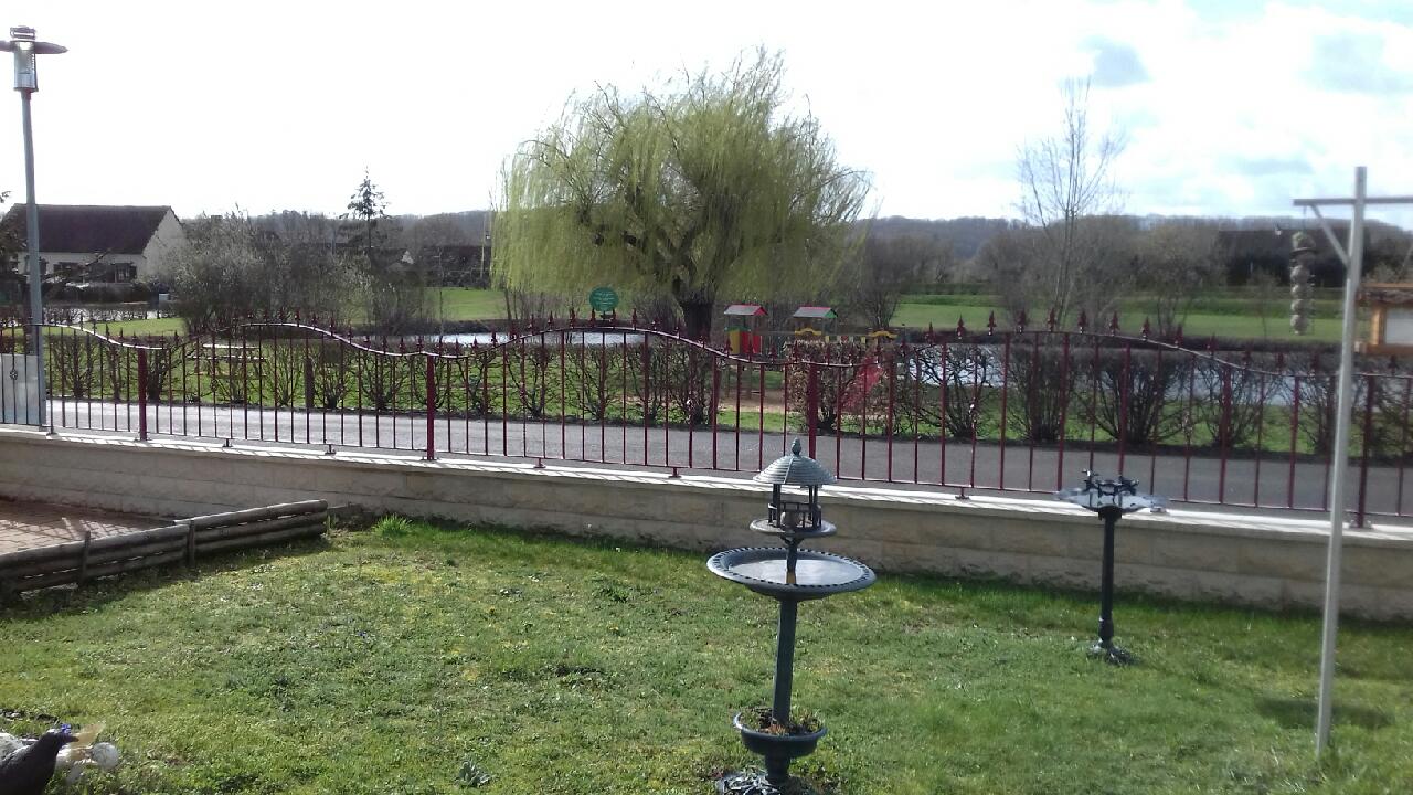 Palissade en fer forgé