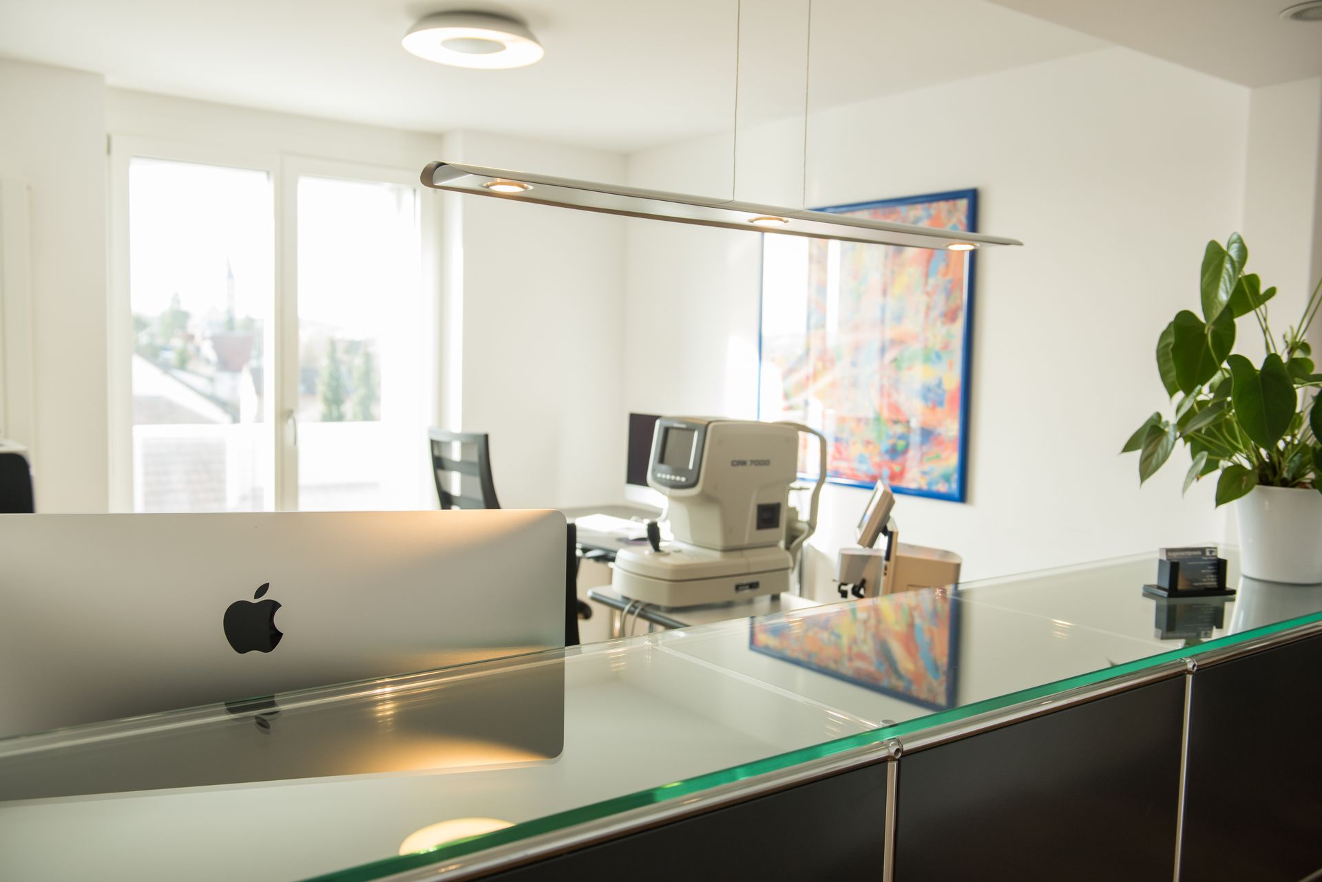 Augenarztpraxis am See AG - Empfang Augenarzt