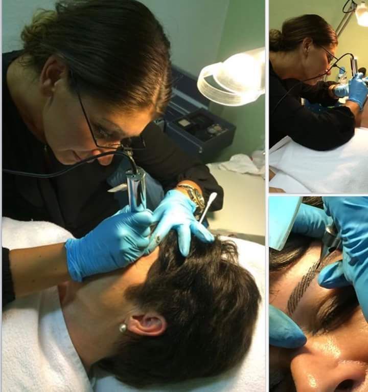 Makeup Permanent Makeup Augenbrauen Schmink Augen Conturing