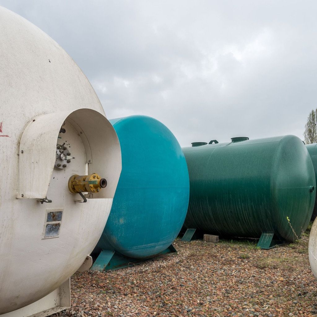 Cuves à gaz en acier