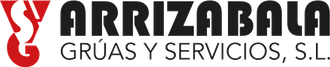 A logo for a company called arrizabala gruas y servicios s.l.