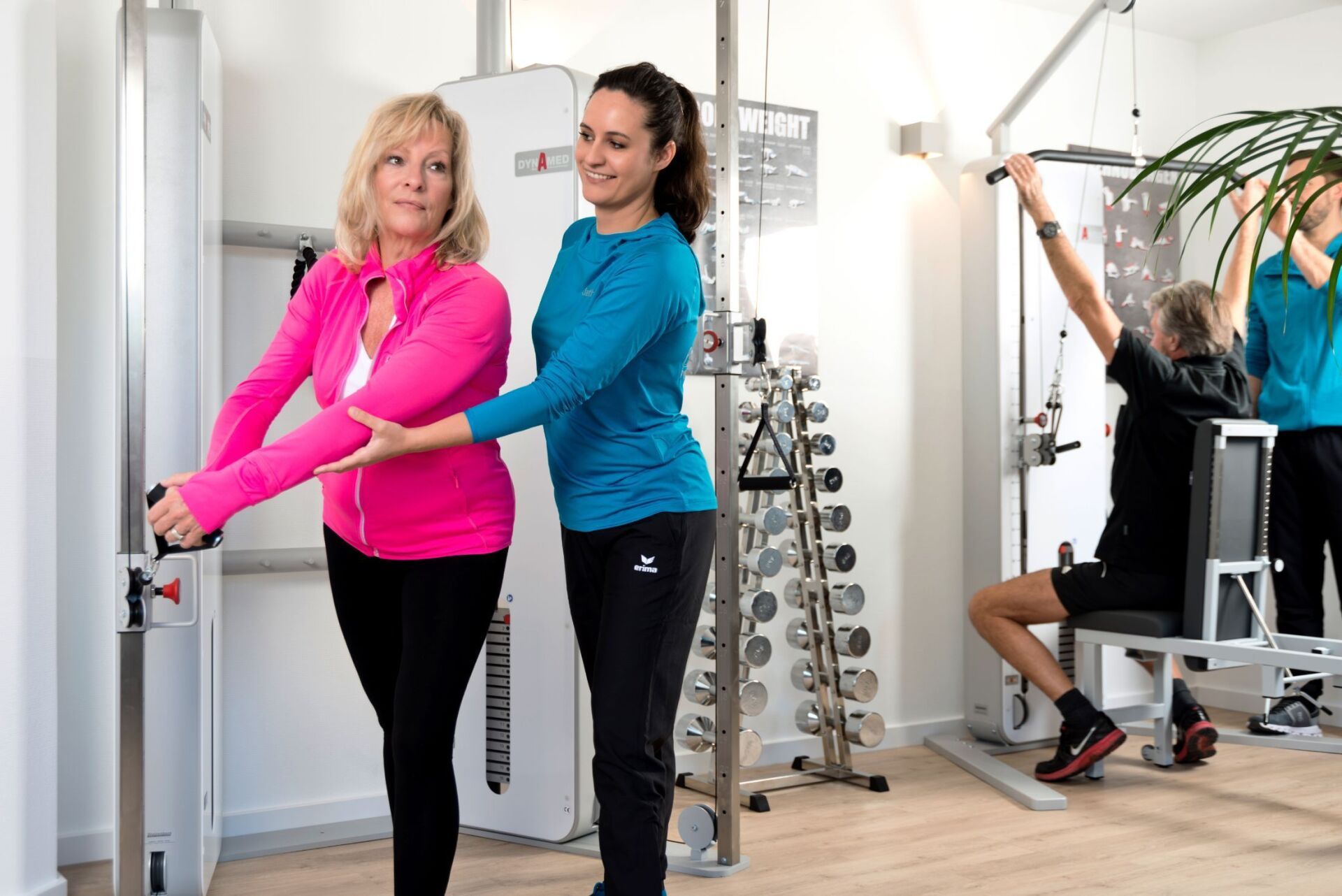 Therapeutin und Patientin