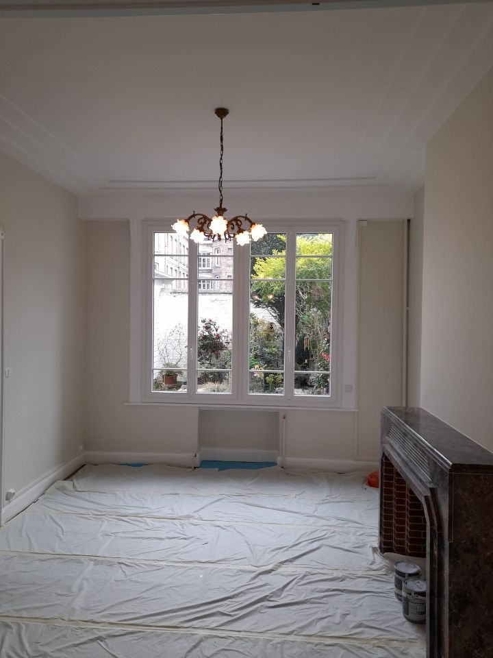 Travaux de rénovation de peinture