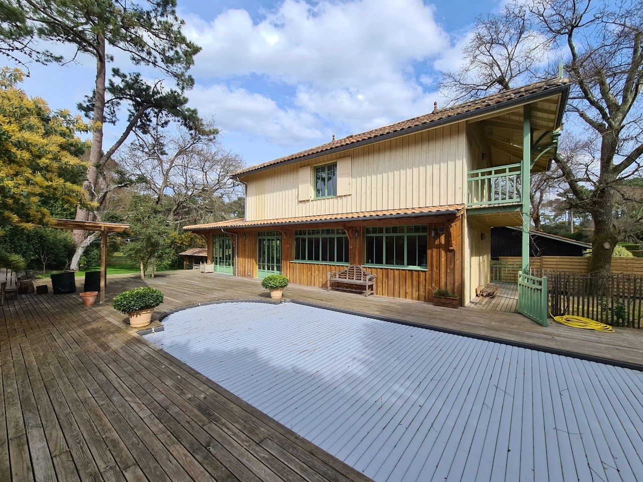 Maison en ossature bois