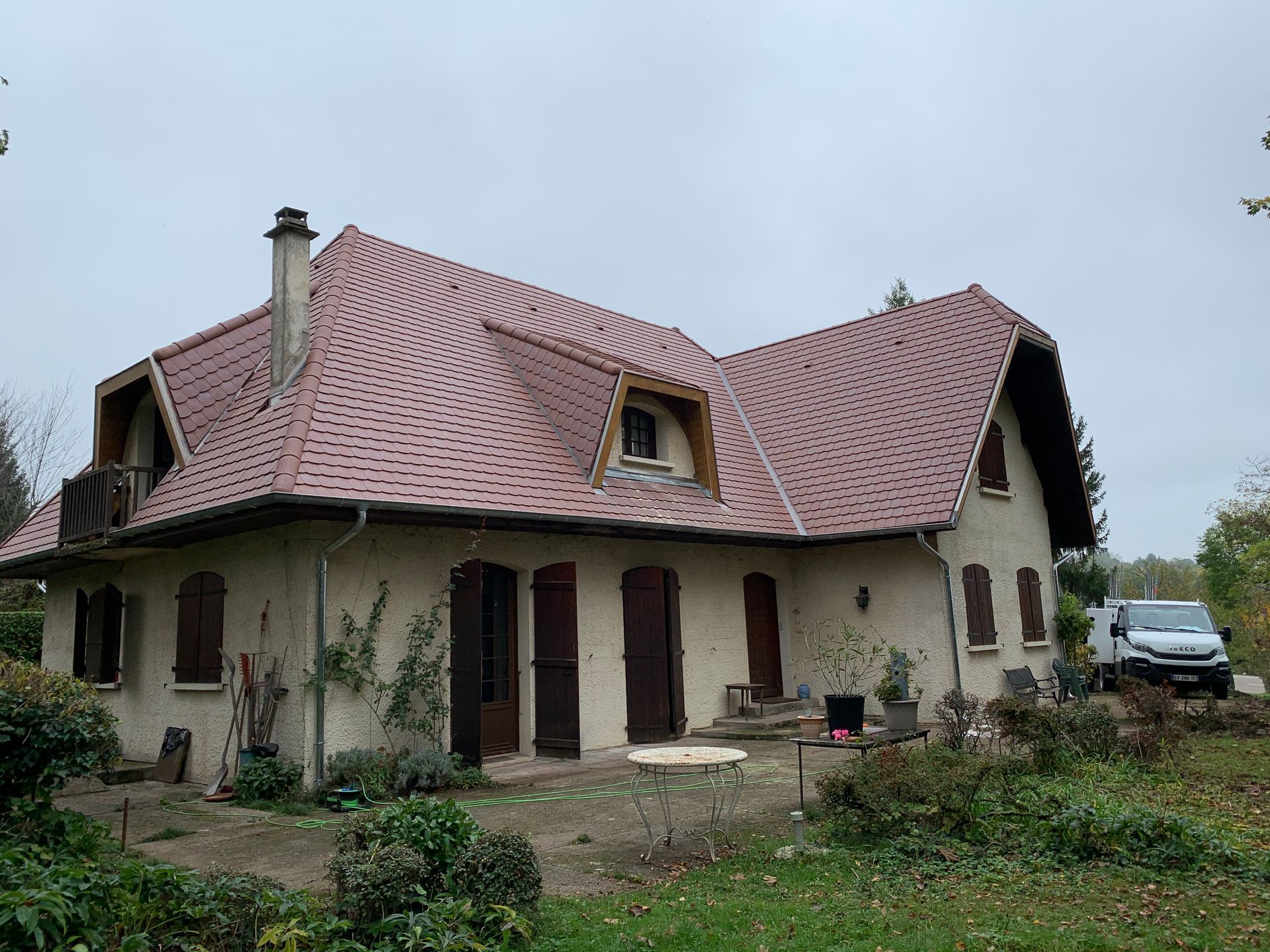 Couverture de maison