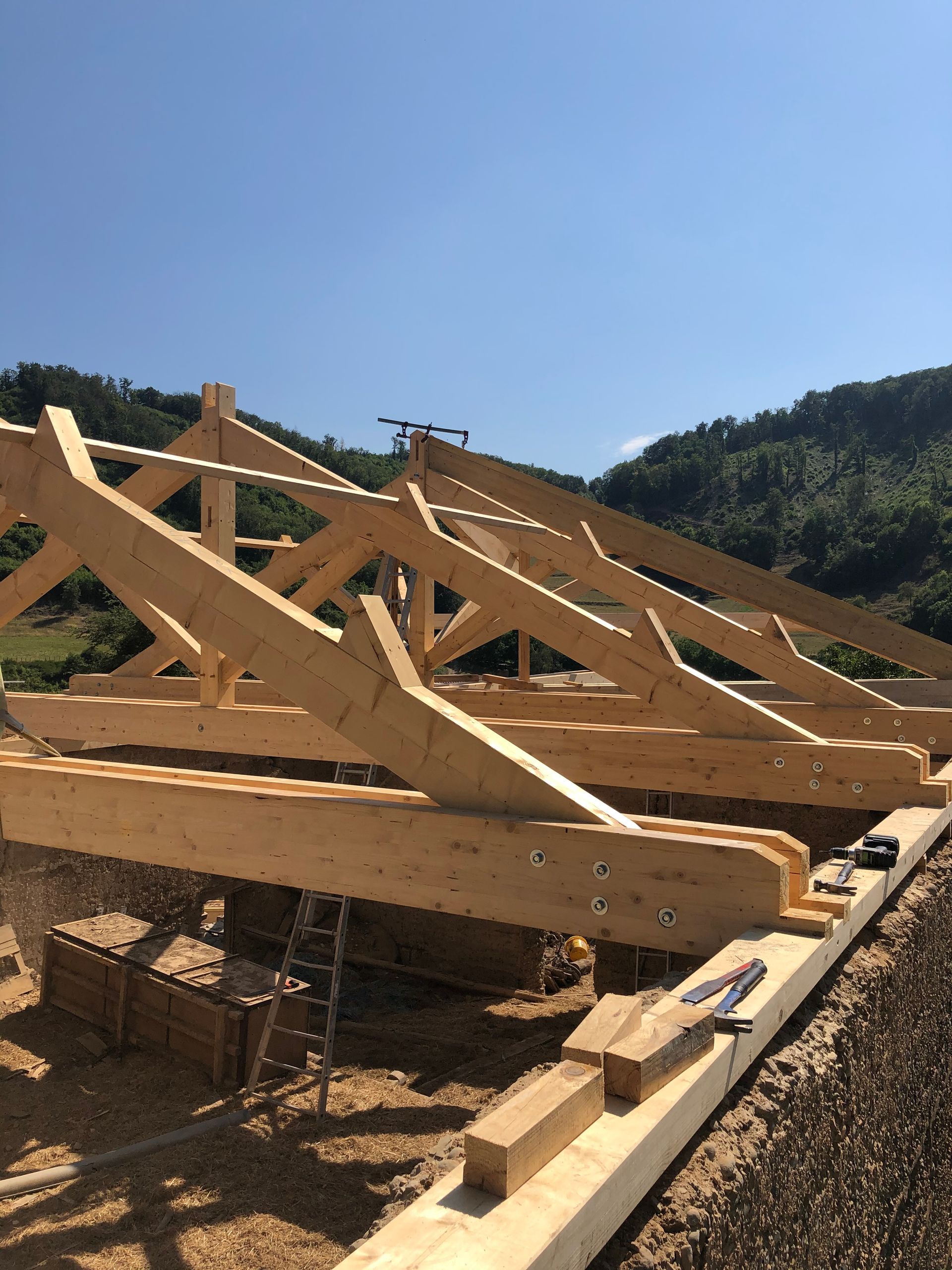 Photo de charpente