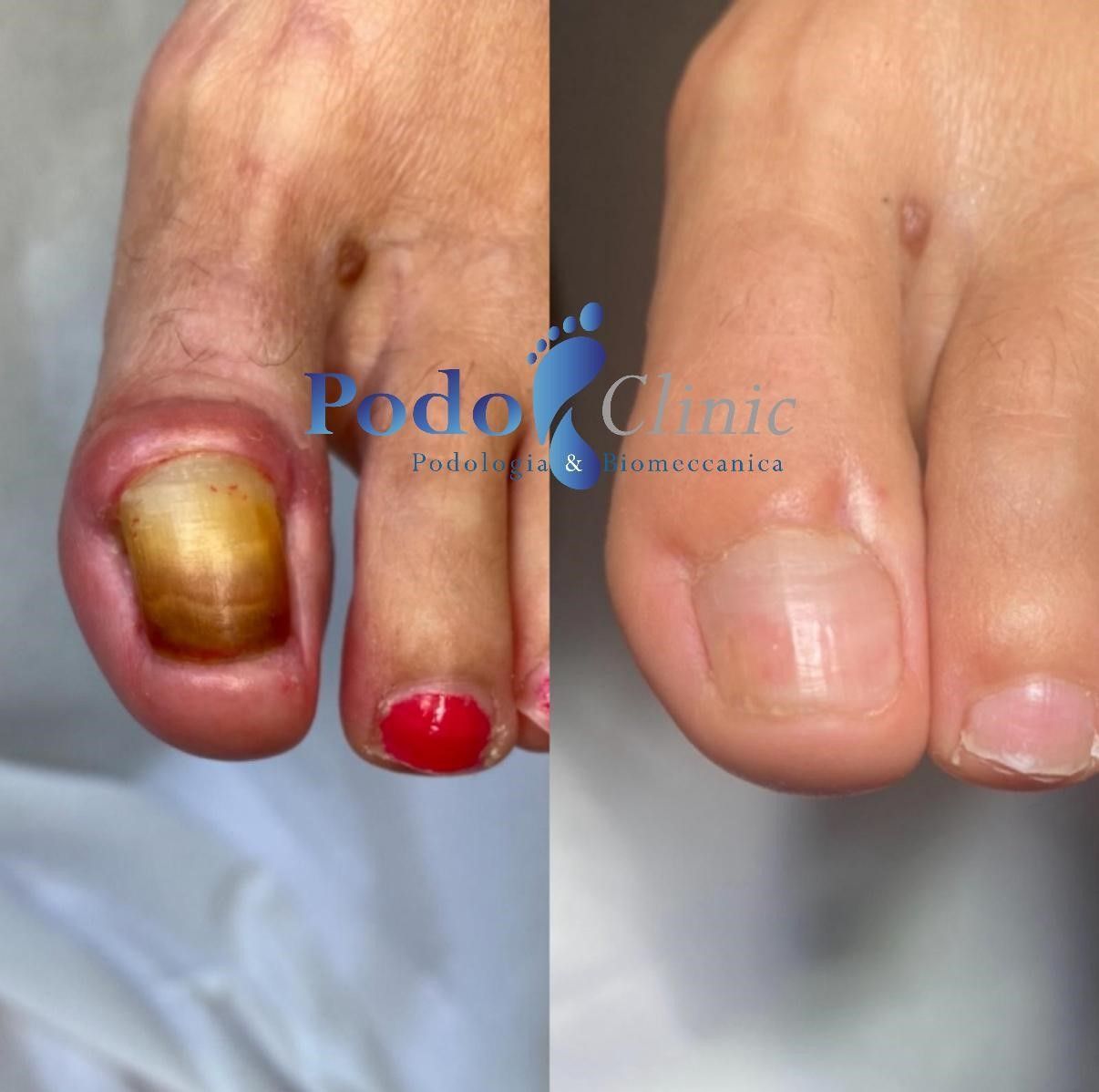 Interno sala d'attesa clinica podologica