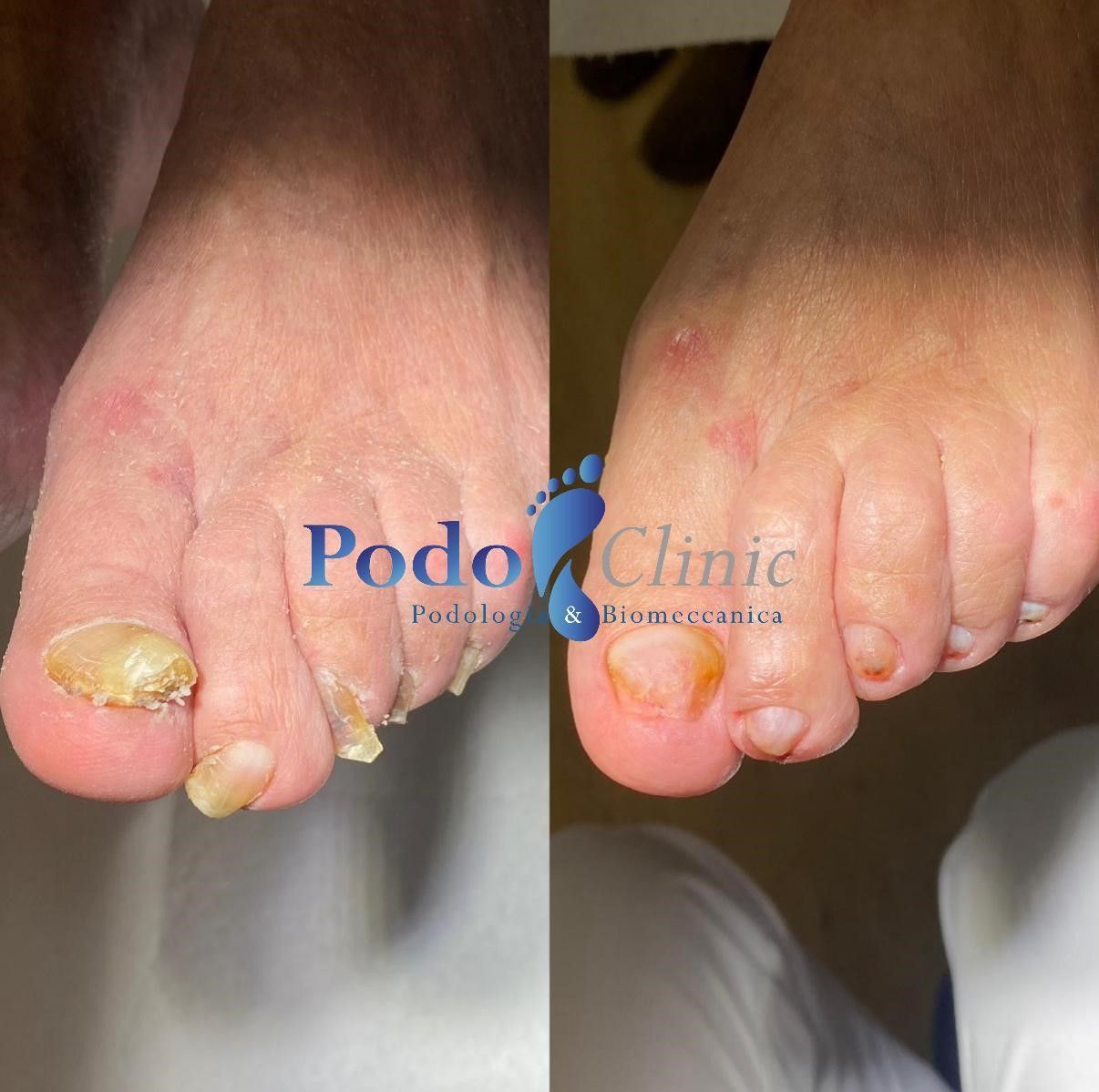 Interno sala d'attesa studio podologico