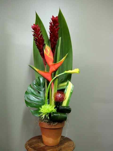 Arrangement C-54 - Fleuriste Roseraie 