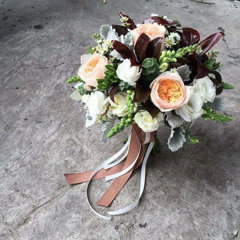 Bouquet de mariage BM-15 - Fleuriste Roseraie