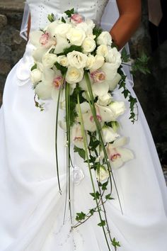 Bouquet de mariage BM-17 - Fleuriste Roseraie