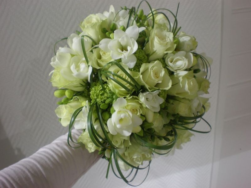 Bouquet de mariage BM-24 - Fleuriste Roseraie