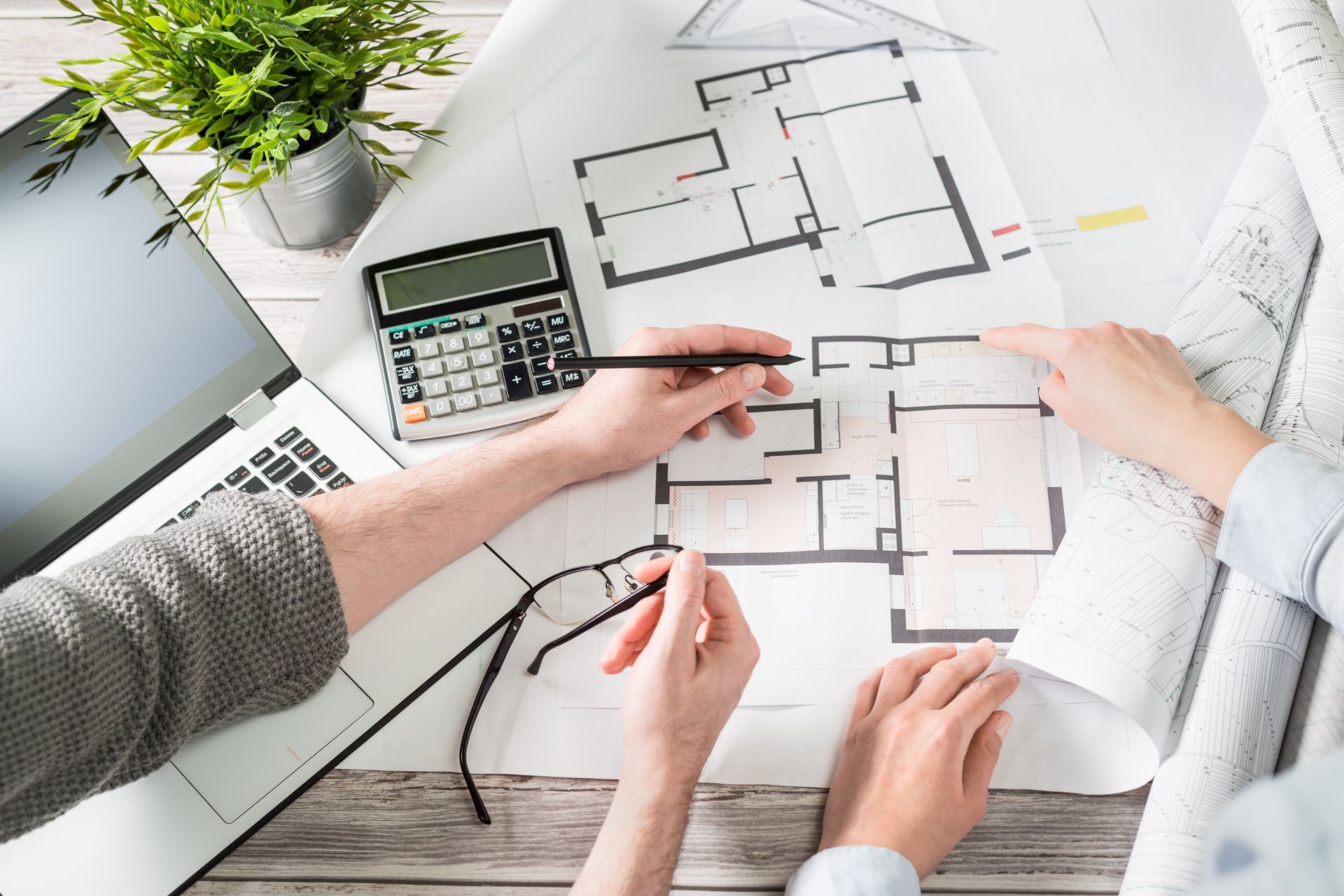 Réalisation de plans d'intérieur