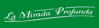 Logotipo verde con texto blanco en cursiva que dice &ldquo;La Mirada Profunda&rdquo;