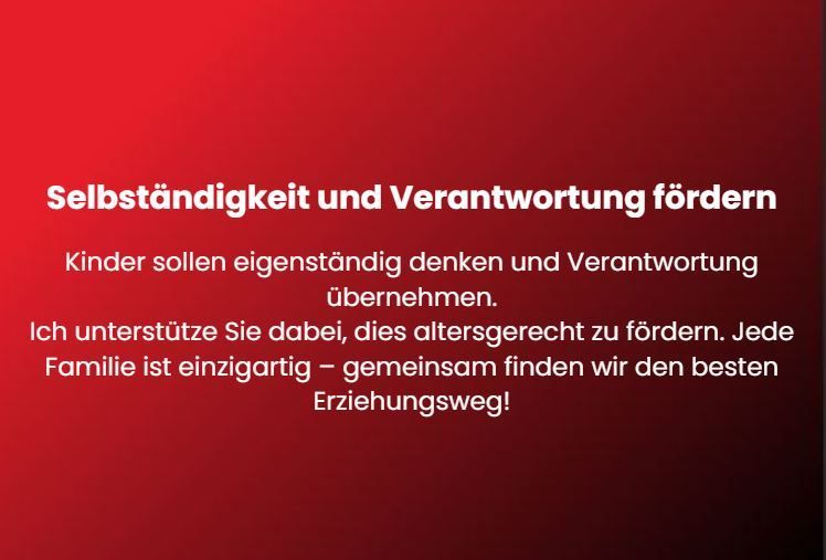 Verantwortung fördern
