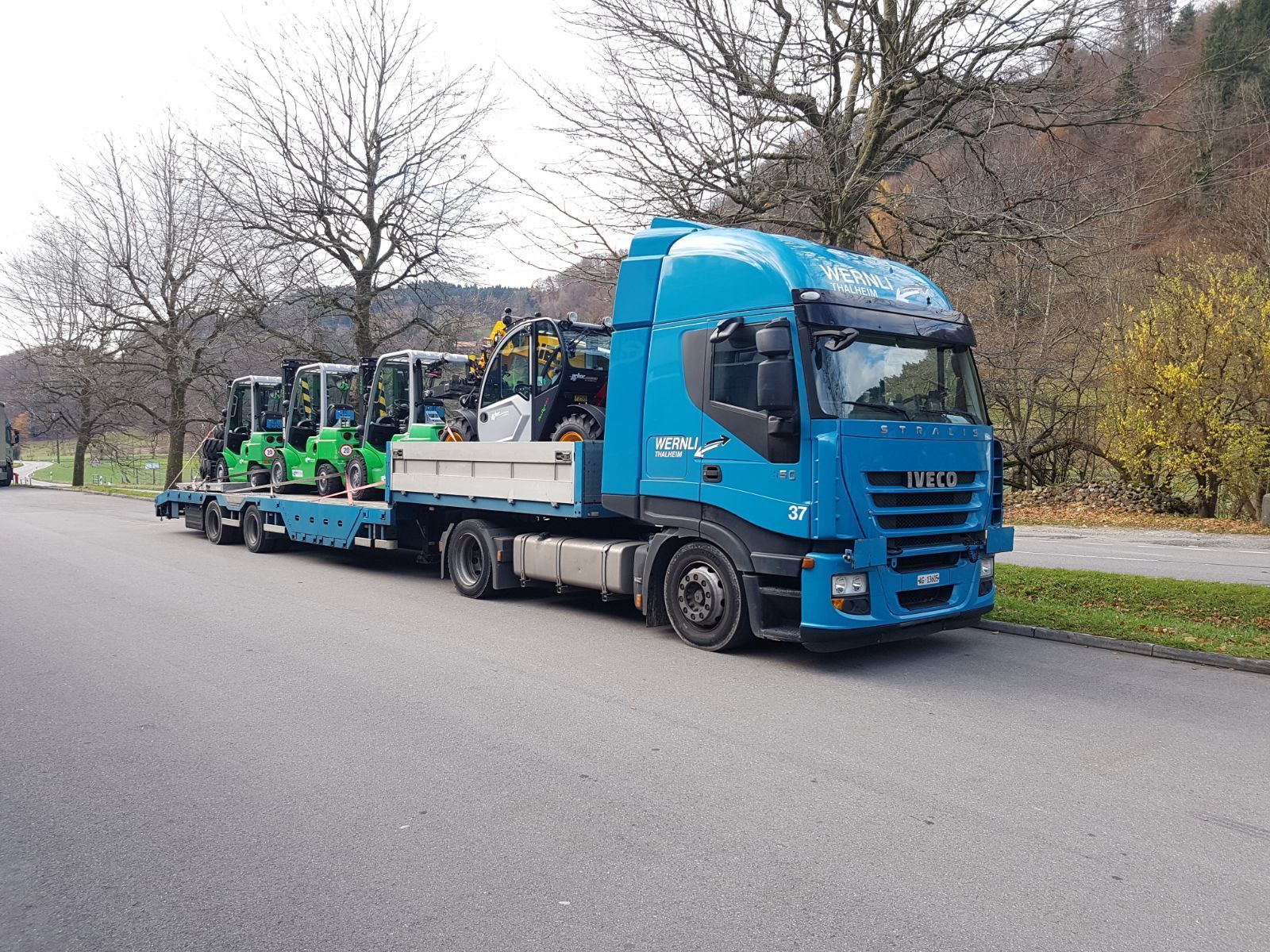 Fuhrpark - Wernli Trans GmbH – Thalheim AG